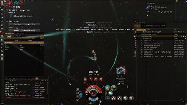 Eve Online : Gang PVP : 7 vs 3