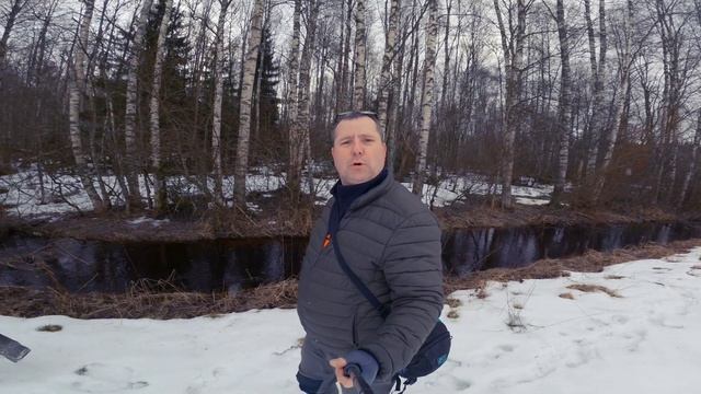 Ловля форели в секретной речке ленинградской области.mp4