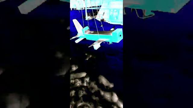 A dog tests a flying plane (Собака тестирует летающий самолёт)