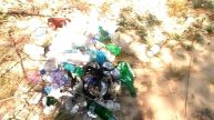 в лес за грибами, а встретили кучу мусора и поняли, мы на родине.