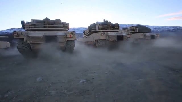 Ultimate Winter Training: Unleashing the Strength of M1 Abrams & Leopard 2 Tanks