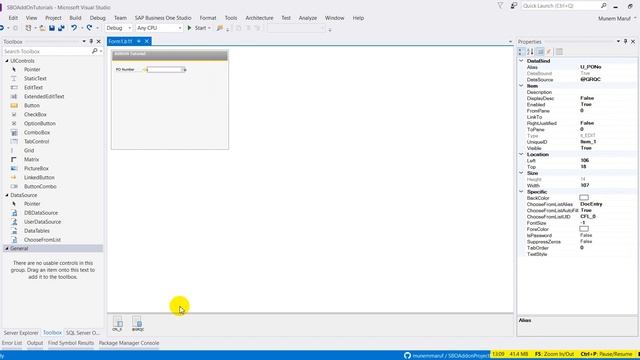 How to Populate Matrix with Purchase Order Details Using ChooseFromList in SAP Business One Add-On
