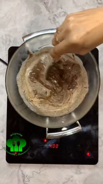 Шоколадно-мятные трюфели