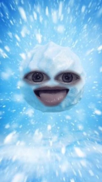 снежок,полёт