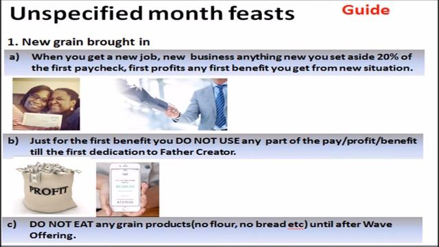 ELABORATED GUIDE Original REAL JEWISH Feasts Bantu to keep without temple