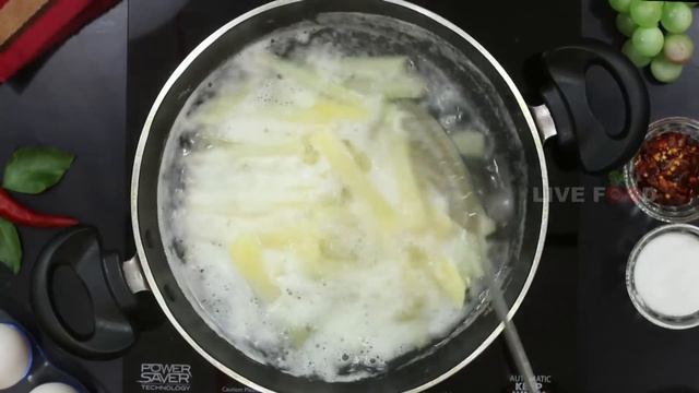 How to Make Crispy French Fries Recipe || French Fries || Live Food