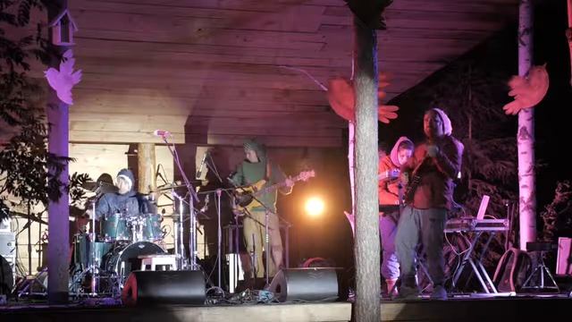 Грибы - Wafest intro live