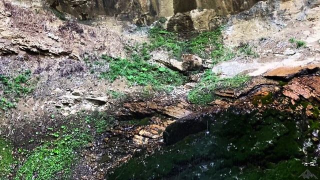 Капустинский водопад в Никитино в АПРЕЛЕ