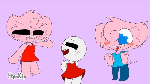 (Original animation) Piggy alpha Flamingo meme (blood warning)