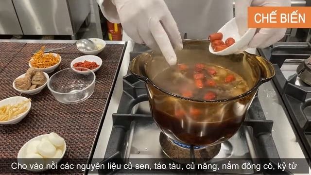 [Món Việt Ngon Khỏe] Bò Hầm Bông Đông Trùng Hạ Thảo | UFS Vietnam