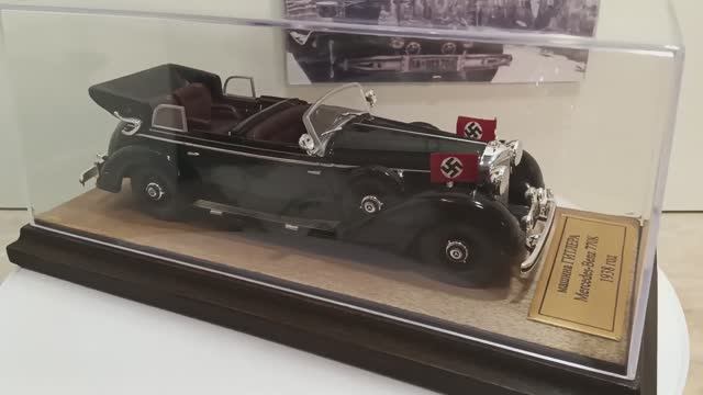 MERCEDES-BENZ 770K фюрермобил мини-музей модель-сувенир 1/43