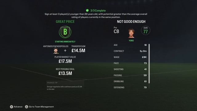 FC 24 BORUSSIA DORTMUND REALISTIC CAREER MODE EP 6 | SIGNING OUR FUTURE STARTING CENTRE BACK |