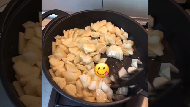 Картошечка по-домашнему с грибами