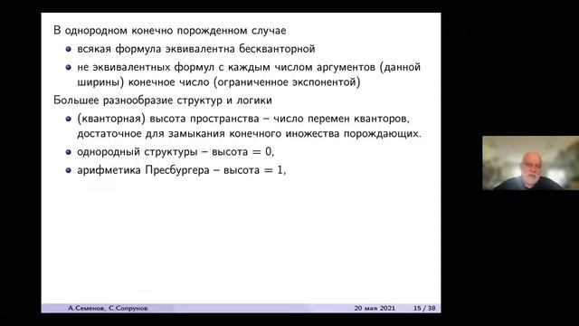 Теория определимости  Открытые проблемы и недавние результаты