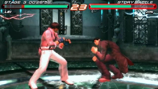 Tekken 6 - PSP EMU - Lei - Story Mode - Any% - 1. - 56s 810ms