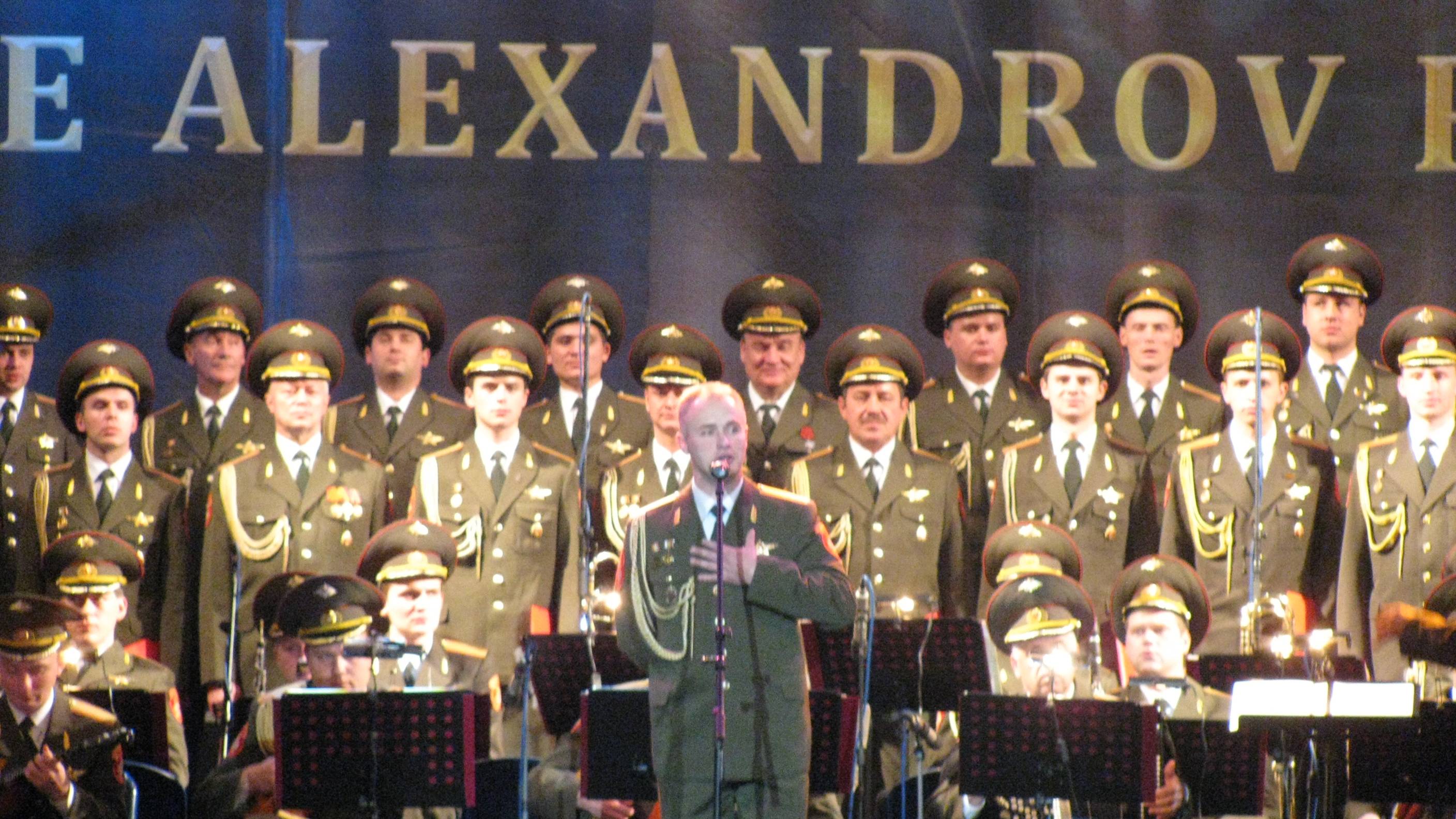 Мацейко. Чехия 2012 год  солист Минькин Сергей (Путилин), Ансамбль Александрова