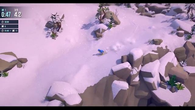 Покорение заснеженных вершин в Lonely Mountains Snow Riders ⛰️❄️