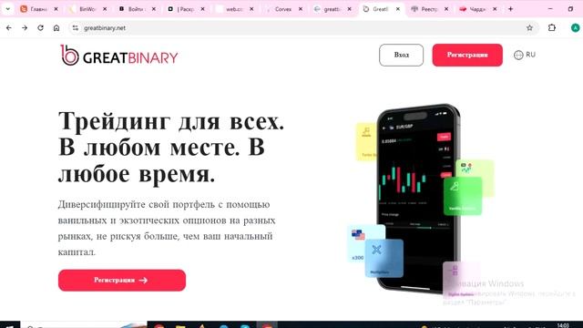 Greatbinary.net (Great Binary net) реальные Отзывы. Как вернуть деньги