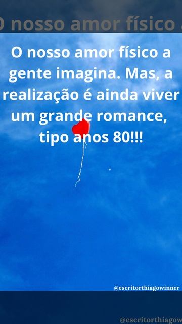 Amor tipo anos 80