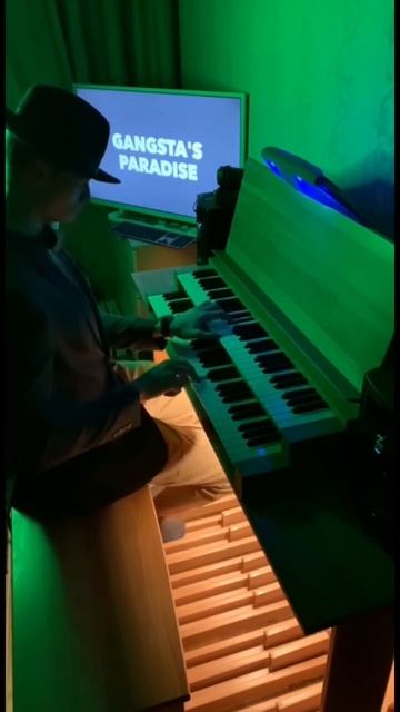 Gangsta's Paradise/Coolio featuring L.V. (organ version) #gangstasparadise #coolio