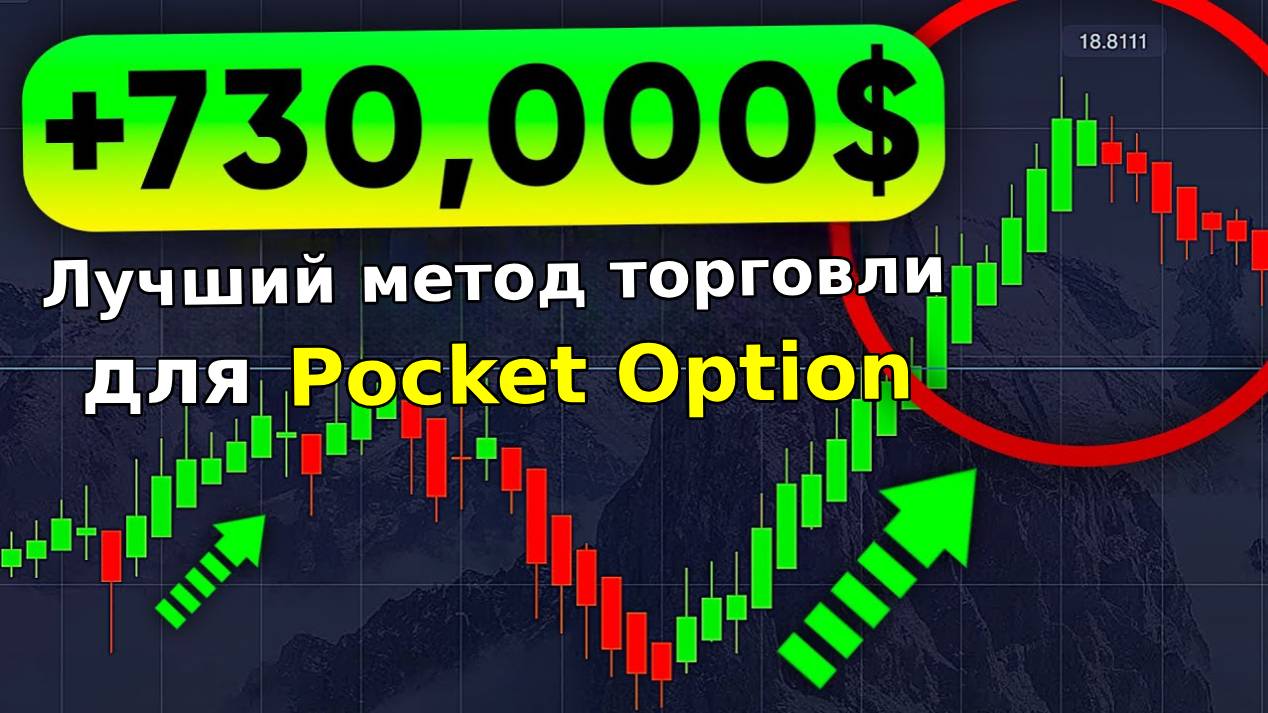 +730000$ без капитала с помощью стратегии торговли на Pocket Option