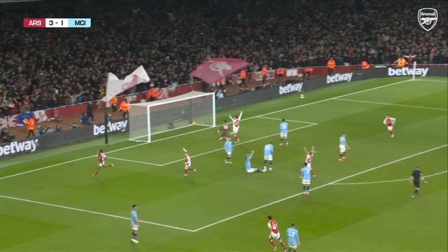 HIGHLIGHTS | Arsenal vs Manchester City (5-1) | Odegaard, Partey, Lewis-Skelly, Havertz, Nwaneri