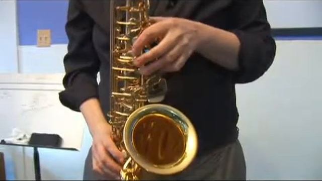 Saxophone Chords: G Minor 7th