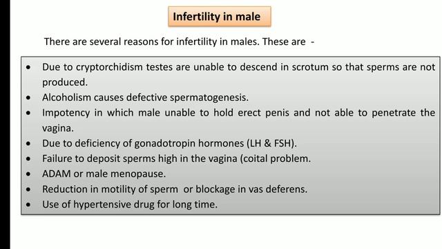 Reproductive health (lecture 4)