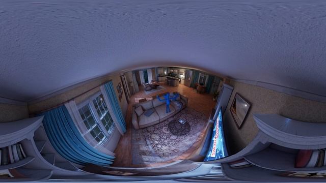 VR 360° Filmed on a hidden camera BABY Huggy Wuggy!