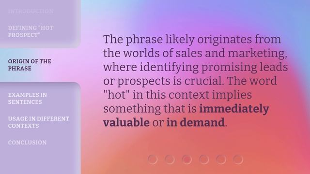 Understanding "Hot Prospect": A Guide to English Phrases