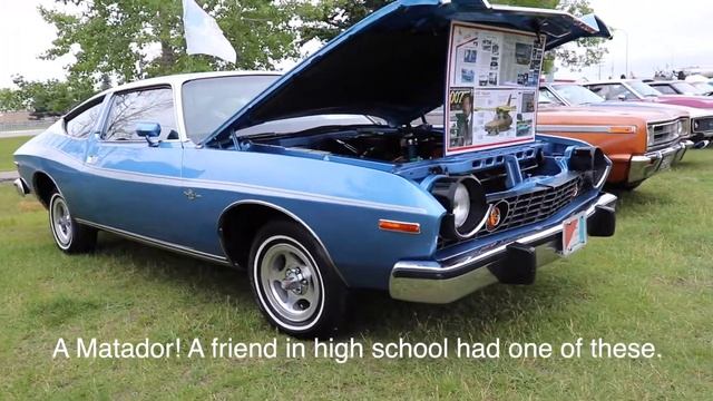 66 AMC Marlin goes to 2019 AMC show in Nanton, Ab.