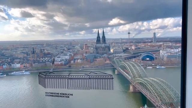 Vlog: Amazing view from Cologne Triangle Germany, Lunch and Window Shopping || Portia Rufu.