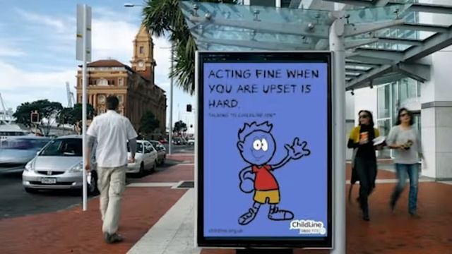 ChildLine Billboard mockup