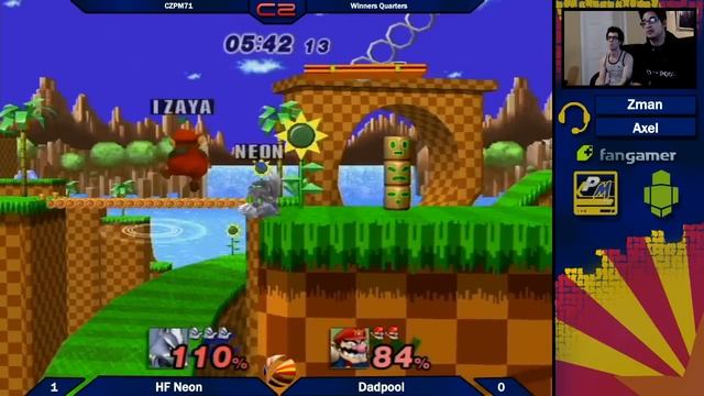 CZPM71: HF Neon (Wolf) vs Dadpool (Wario) Winners Quarters