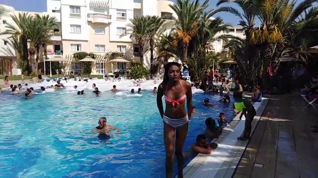 #Residence Le #Corail-Appart-Hotel #Yasmine #Hammamet #MOUSSE_PARTY