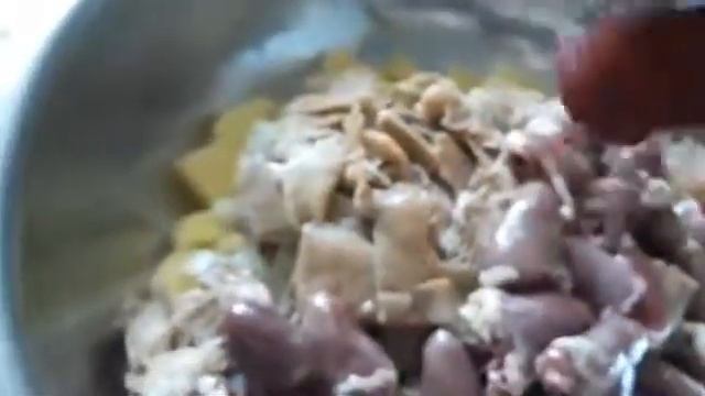 Жаркое с сердечками