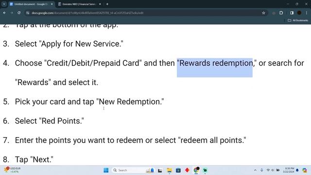 HOW TO REDEEM EMIRATES NBD CREDIT CARD POINTS (2024) FULL GUIDE