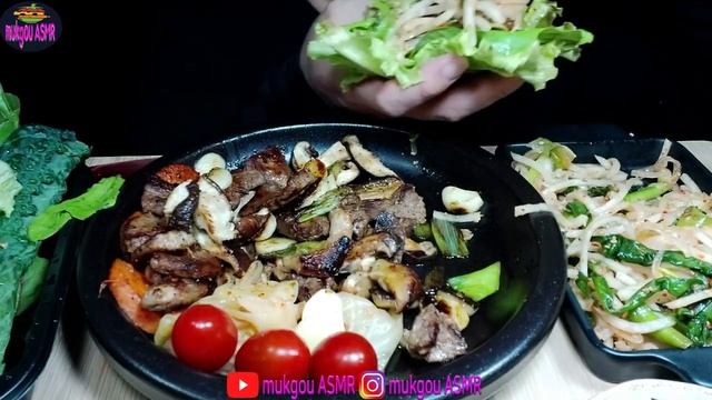 #142_Special part of pork eating 먹방 ASMR 돼지 특수부위 구이* 토시, 가브리, 갈매기살*NO TALKING EATING SOUNDS MUKBANG