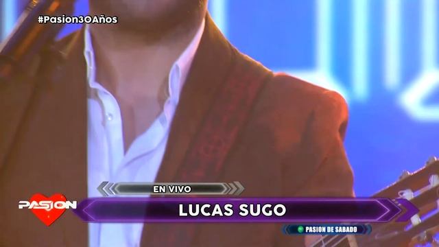 Maldito Cupido - Con un nudo en la garganta - Lucas Sugo en Pasión