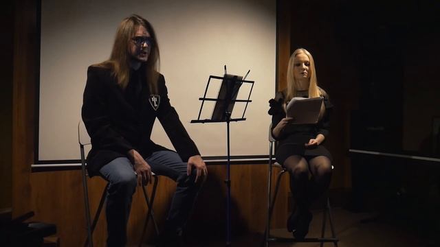 Вечер готической поэзии - Алексей Индриков и Елена Саммонен