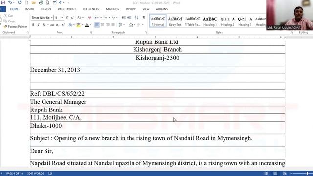 Businesses Communication in Financial Institutions [BCFI], Class-8 || JAIBB || Banking Diploma ||