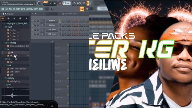 Free Sample packs Master Kg - keneilwe (wanitwa_mos sample packs) || fl studio 21