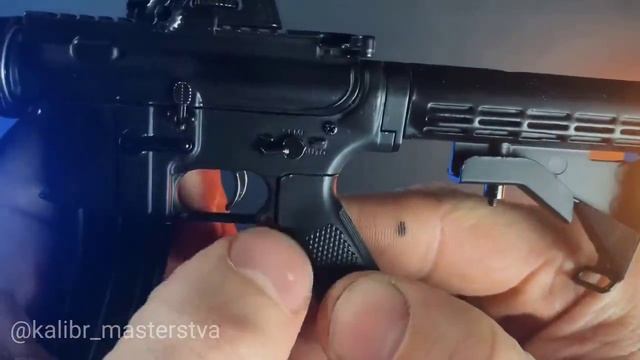 🔫 Миниатюрная AR-15 от GoatGuns: Реалистичная коллекционная модель