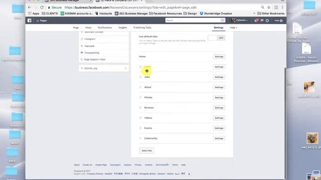 How to add a Service Tab to my Facebook Business Page 2017