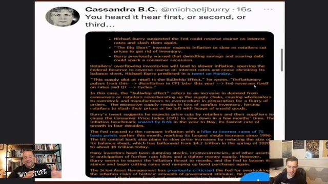 This Bull Rally Is FAKE NEWS According To Dr. Michael Burry!