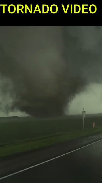 video of the inside of a #tornado #youtubeshort #viral