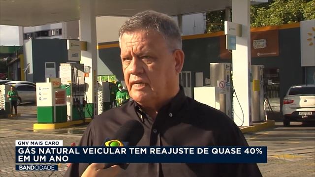 GNV acumula alta de quase 40% em um ano - Band Cidade