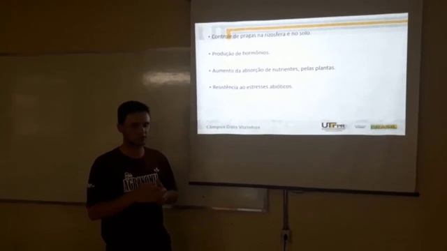 Inoculação de trichoderma na soja