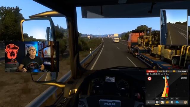 ME MULTA LA GUARDIA CIVIL EN NOCHEBUENA | EURO TRUCK SIMULATOR 2