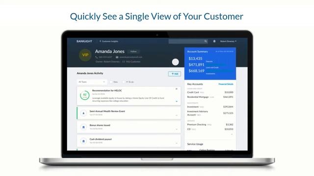 The First Intelligent Banking CRM